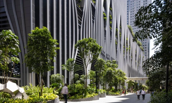 Singapūro dangoraižiai. „Bjarke Ingels Group“ / „Finbarr Fallon“ / „Scanpix“ nuotr. 