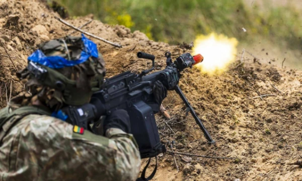 Lietuvos kariuomenės pratybos „Karaliaus kirtis 2025“. Karolio Kavolėlio (KAM) nuotr.