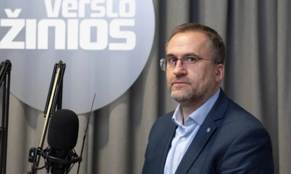 Vaidas Cibas, Lietuvos banko Finansinių paslaugų ir rinkų priežiūros departamento direktorius. Juditos Grigelytės (VŽ) nuotr.