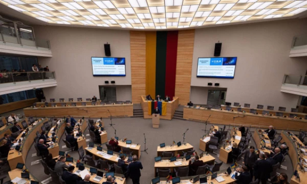 Kristupas Vaitiekūnas, Finansų ministras. Vladimiro Ivanovo (VŽ) nuotr.