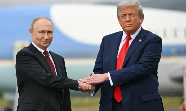 V. Putino ir D. Trumpo susitikimas. Andrew Caballero-Reynolds / (AFP/„Scanpix“) nuotr. 