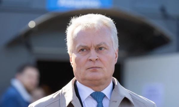 Prezidentas Gitanas Nausėda. Juditos Grigelytės (VŽ) nuotr.