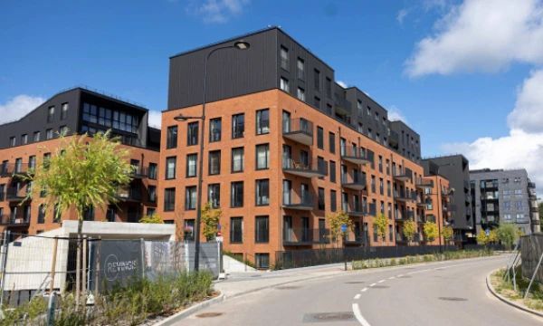 Gyvenamųjų namų kvartalas „Revingis“. Juditos Grigelytės (VŽ) nuotr.