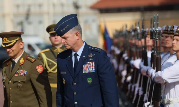 Alexusas Grynkewichius, NATO sąjungininkų pajėgų Europoje vadas. Vladimiro Ivanovo (VŽ) nuotr. 