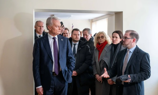 G. Nausėda lankosi Kapčiamiestyje. Lietuvos Respublikos Prezidento kanceliarijos, R. Dačkaus nuotr.