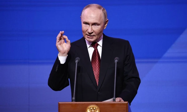 Vladimiras Putinas, Rusijos diktatorius. Mikhailo Tereshchenko („ZUMA Press“ / „Scanpix“) nuotr.