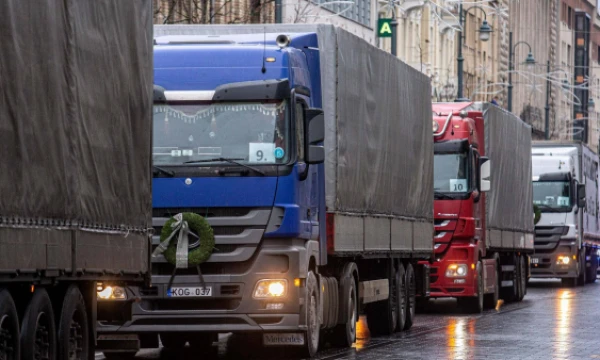 „Linavos“ protesto akcija Vilniuje 2019 m. Juditos Grigelytės (VŽ) nuotr.