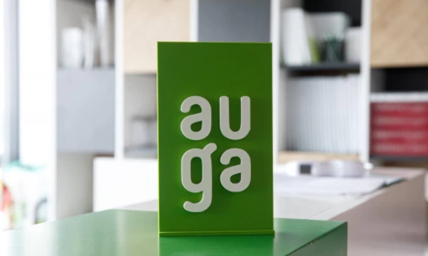 „Auga“ logotipas. Juditos Grigelytės (VŽ) nuotr.
