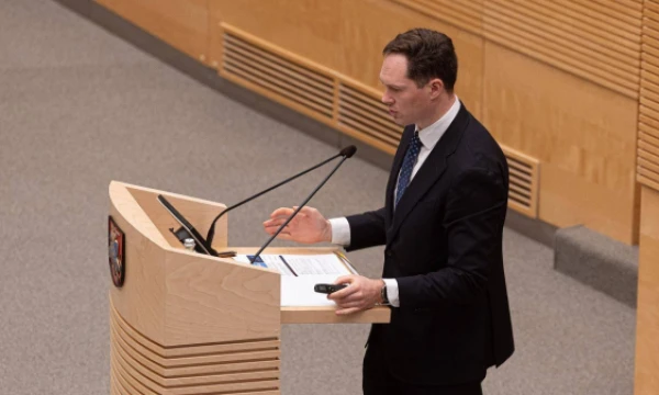 Kristupas Vaitiekūnas, finansų ministras. Vladimiro Ivanovo (VŽ) nuotr.