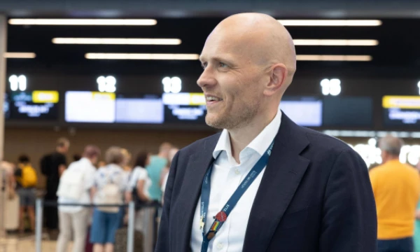 Simonas Bartkus, Lietuvos oro uostų vadovas. Juditos Grigelytės (VŽ) nuotr.