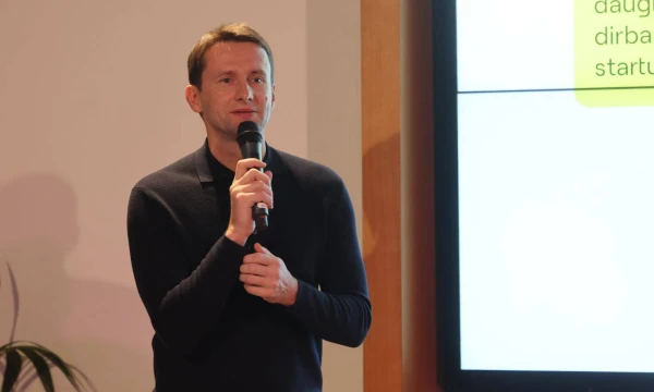 Mantas Katinas, „Unicorns Lithuania“ valdybos pirmininkas. Vladimiro Ivanovo (VŽ) nuotr.