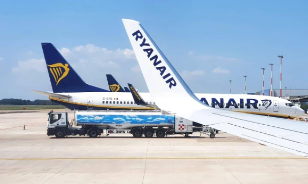 „Ryanair“ lėktuvai. Lino Butkaus (VŽ) nuotr.