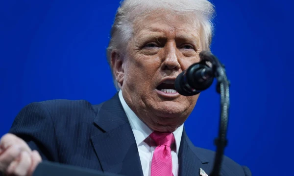 Donaldas Trumpas. Evano Vucci (AP / „Scanpix“) nuotr.