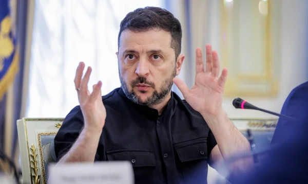 Volodymyras Zelenskis, Ukrainos prezidentas. Thomaso Koehlerio („Scanpix“) nuotr.
