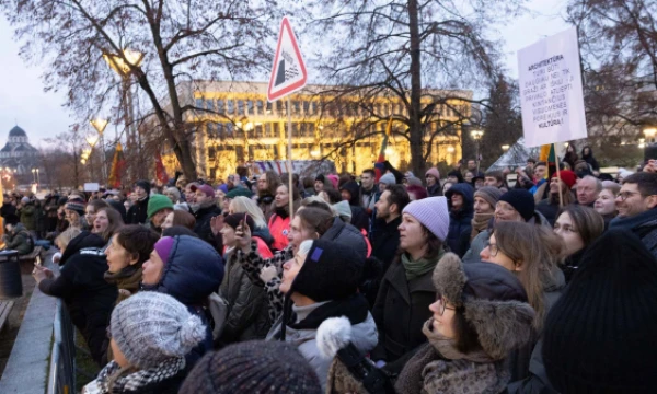 Kultūros asamblėjos mitingas „Kokios valstybės mes norime?“. Juditos Grigelytės (VŽ) nuotr.