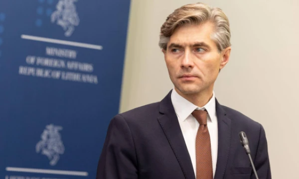 Kęstutis Budrys, užsienio reikalų ministras. Juditos Grigelytės (VŽ) nuotr.