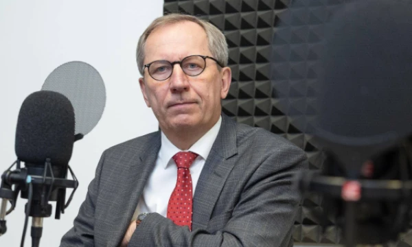 Deividas Matulionis, prezidento vyriausiasis patarėjas nacionalinio saugumo klausimais. Juditos Grigelytės (VŽ) nuotr.
