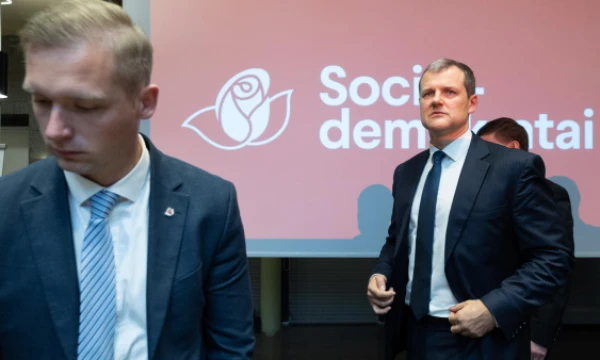 Lietuvos socialdemokratų partijos prezidiumo posėdis, dėl naujos valdančiosios koalicijos. Vladimiro Ivanovo (VŽ) nuotr.