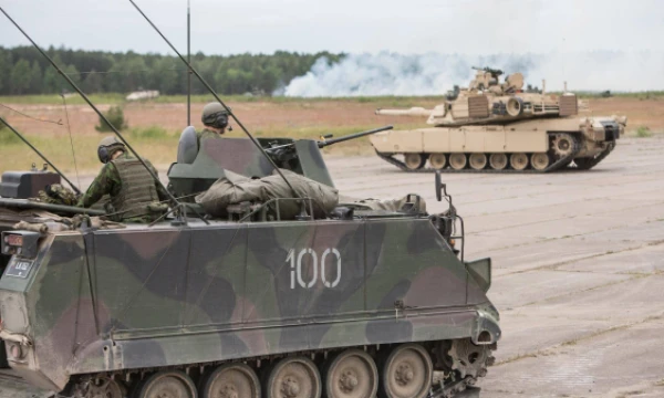 Iš naujojo europietiškojo SAFE fondo gautus daugiau kaip 6 mlrd. Eur Lietuva turės panaudoti tankams ir kitokiai karinei technikai įsigyti. Juditos Grigelytės (VŽ) nuotr.