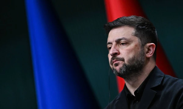 V. Zelenskis, Ukrainos prezidentas. Ozan Kose (AFP/„Scanpix“) nuotr. 