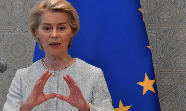 Ursula von der Leyen, Europos Komisijos pirmininkė. AFP / „Scanpix“ nuotr.