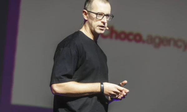 Tomas Nemura, skaitmeninės agentūros „Choco Agency“ vienas iš įkūrėjų. LiMA konferencijos nuotr.