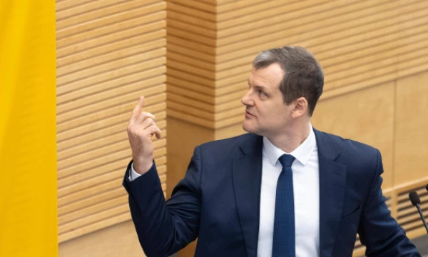 Gintautas Paluckas, premjeras. Juditos Grigelytės (VŽ) nuotr.