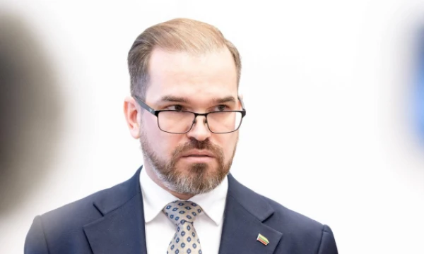 Robertas Kaunas, krašto apsaugos ministras. Juditos Grigelytės (VŽ) nuotr.