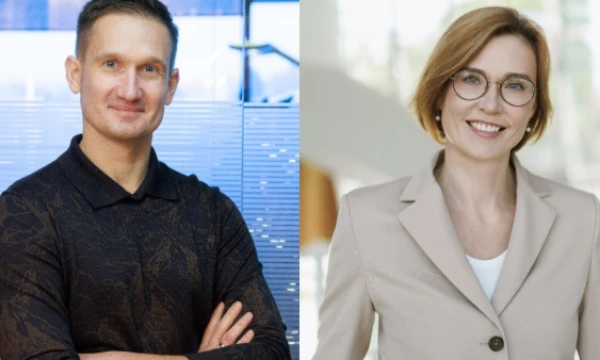 Andrius Voišnis, „RE Excellence“ įkūrėjas, ir Inga Navickaitė, įmonės direktorė. VŽ koliažas.