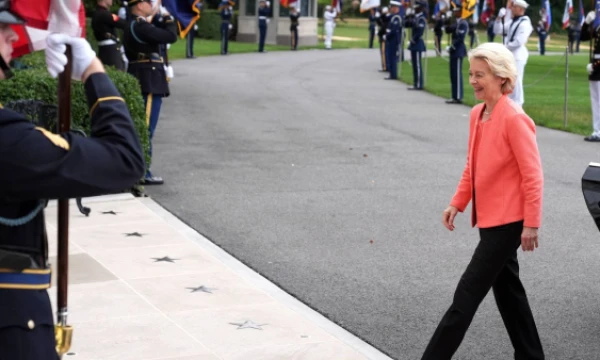 Ursula von der Leyen, EK pirmininkė. AP / „Scanpix“ nuotr.