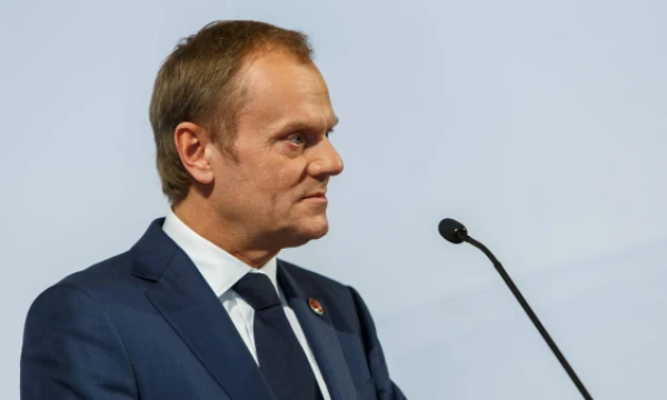 Donaldas Tuskas, Lenkijos premjeras. Vladimiro Ivanovo (VŽ) nuotr.