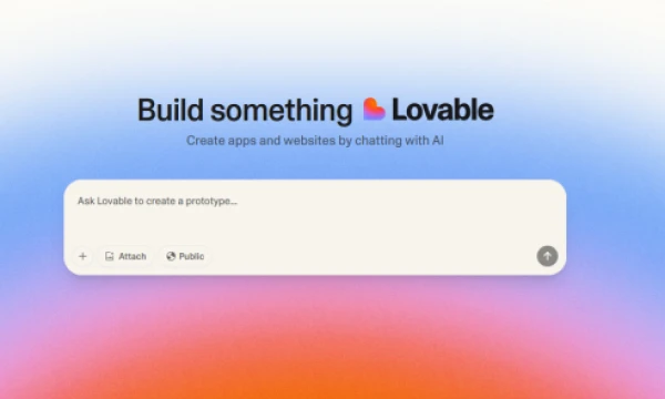 „Lovable“ pradžios ekranas. VŽ ekrano nuotr.