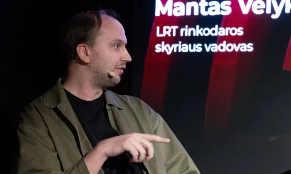 Mantas Velykis traukiasi iš LRT komandos. Juditos Grigelytės (VŽ) nuotr.