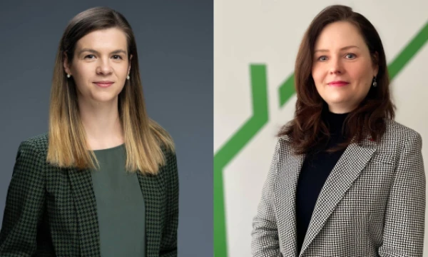 „Gelbėkit vaikus“ vadovė Laura Milčienė ir „Vaikų linijos“ paramos ir bendradarbiavimo projektų koordinatorė Aušra Mikailienė.