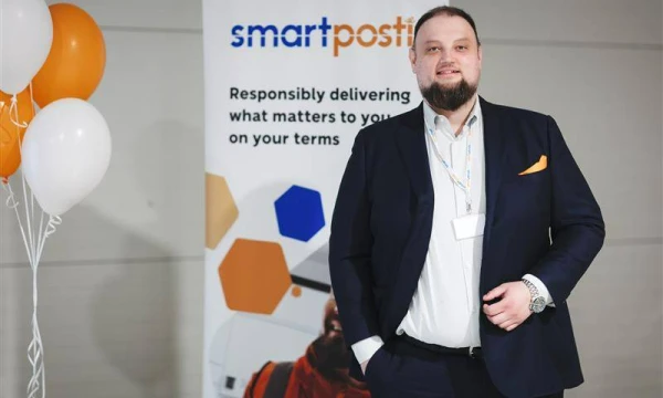 Gediminas Mickus, „SmartPosti“  vadovas. Įmonės nuotr.