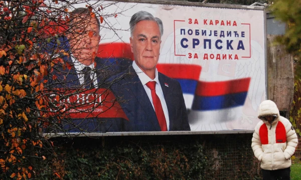 Rinkimai Bosnijoje ir Hercogovinoje. AP/„Scanpix“ nuotr.