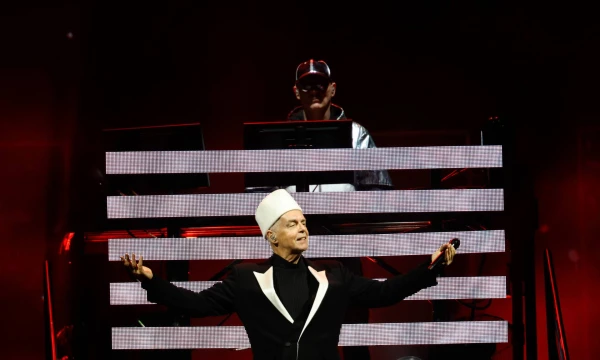 „Pet Shop Boys“ Švedijoje, Gothenburge, „Way Out West“ muzikos festivalyje, 2025 m. rugpjūčio 9 d. 
Adamo Ihse („TT News Agency“ AP / „Scanpix“) nuotr. 
