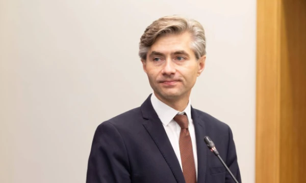 Kęstutis Budrys, užsienio reikalų ministras. Juditos Grigelytės (VŽ) nuotr.