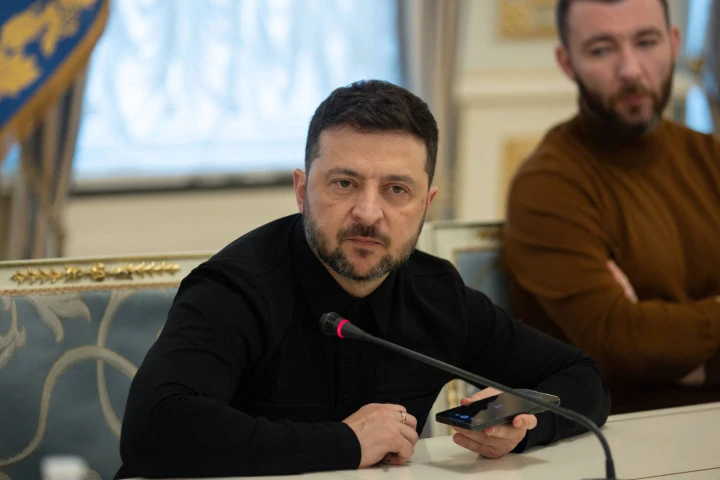 V. Zelenskis: D. Trumpo pasiūlymas dėl fronto linijos yra geras kompromisas