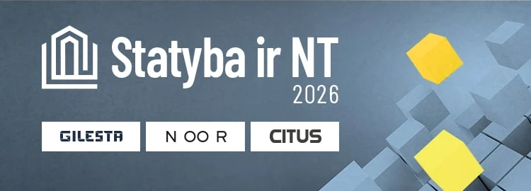 Statyba ir NT 2026
