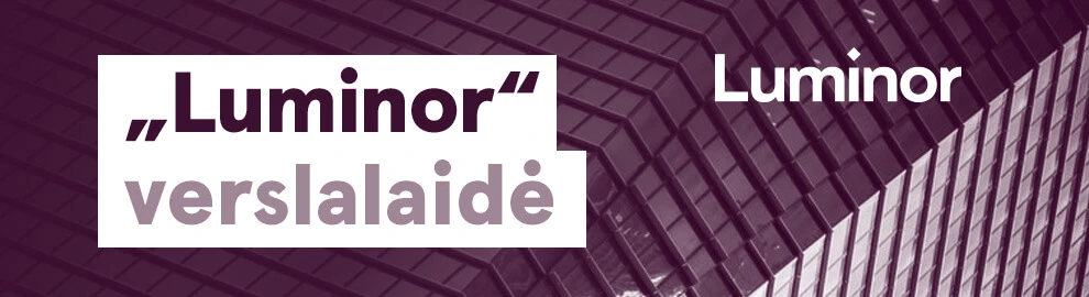 Luminor verslalaidė